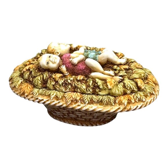 Isle Of Gramarye Faerie Children Trinket box Harmony Kingdom Soft As Down Fairy - Picture 9 of 12